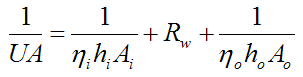 corrected u value for fins