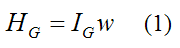 General angular momentum equation for a rigid body experiencing planar motion