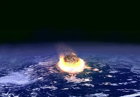 asteroid impact picture