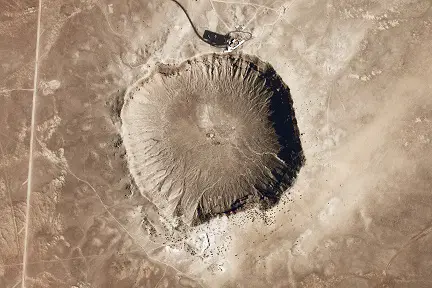barringer crater picture