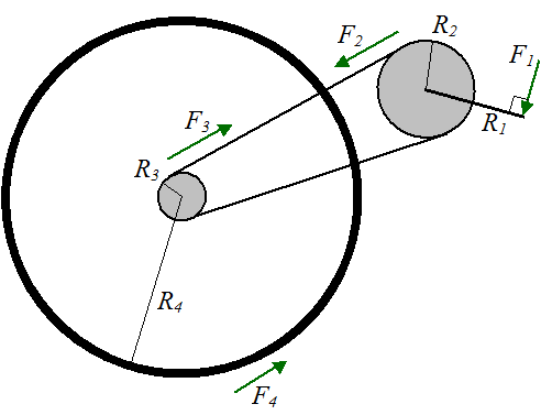 rear bicycle wheel 1