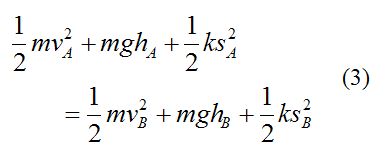 Total work done on particle for conservation of energy 3