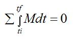 External impulse term is zero for a rigid body experiencing planar motion for cons of ang mom