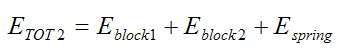 Stage 2 of a theoretical impact for elastic collision 2