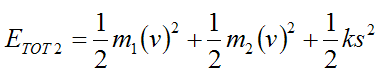 Stage 2 of a theoretical impact for elastic collision 3