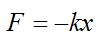 Spring mass system illustrating sign convention for equations of motion 3