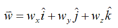 Angular velocity vector of rigid body relative to local xyz for derivation of Euler equations