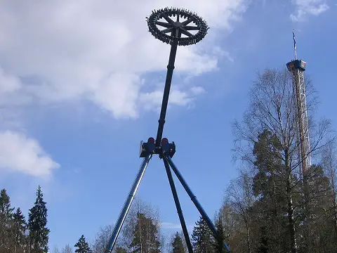 frisbee amusement park ride picture