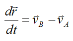 Differentiated vector equation for r vector on rigid body for general motion 2