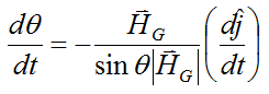 differentiated dot product equation relating H and ws 2