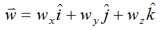 angular velocity vector along x y z for gyroscope wheel