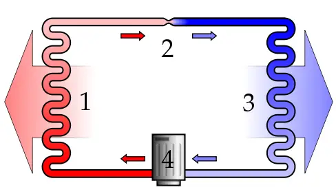 geothermal heat pump diagram