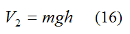 Final gravitational potential energy of ball in impulse and momentum problem