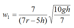 Minimum initial angular velocity in impulse and momentum problem where a ball hits a bump