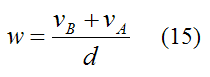 Equation for angular velocity for instant center case 3