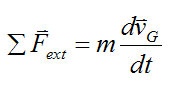 Newtons second law for system of particles for derivation of linear momentum 2
