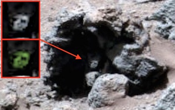 alien face on mars