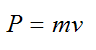 equation for linear momentum