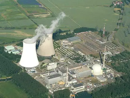 nuclear power generating station picture