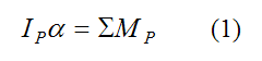 moment equation of bat