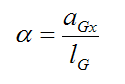 angular acceleration of bat