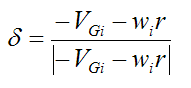 factor for direction of relative slipping for billiard ball