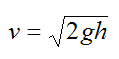 velocity of roller coaster