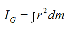 rotational inertia integral