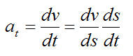 Reformulate above equation using the chain rule of Calculus