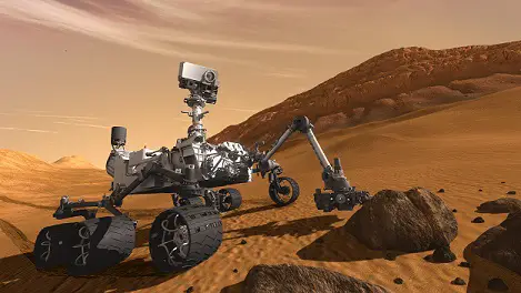 are aliens real mars rover curiosity