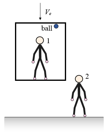 free fall problem figure 2