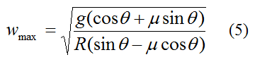 gravitron equation 5